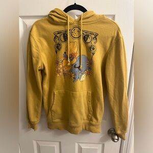 Disney Winnie The Pooh Women’s Juniors XS Long Sleeve Hooded Sweatshirt Hoodie